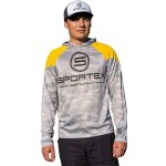 Sportex dres s dlouhým rukávem UPF 50 žlutá šedá – Sleviste.cz