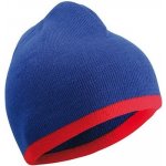 Myrtle Beach beanie with Contrasting Border Královská modrá červená – Hledejceny.cz