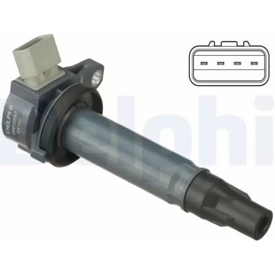 DELPHI Zapalovací cívka DF GN10597-12B1 – Hledejceny.cz