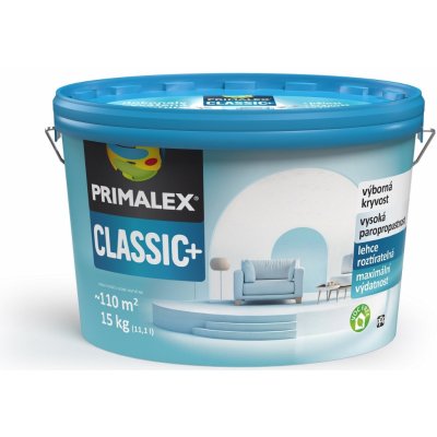 Primalex Classic+ 15 kg bílá – Sleviste.cz
