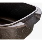 Banquet Pekáč s nepřilnavým povrchem Premium Dark Brown 39,5 x 22 x 11 cm s poklicí s aroma knobem – Zboží Dáma
