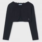 Mayoral bolerko na šaty pletené černé 332-55 – Zboží Dáma