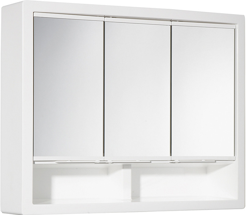 Jokey Plastik ERGO Zrcadlová skříňka (galerka) - bílá, š. 62 cm, v. 51 cm, hl. 16,5 cm 84131-011