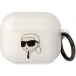 Karl Lagerfeld AirPods 3 cover Silicone Choupette Head 3D KLA3RUNCHH – Hledejceny.cz
