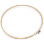 Vyšívací kruh bambusový extra velký Ø33 35,5 40 cm 3 bambus světlý 1 ks 44138 89100 270586 – Zboží Dáma