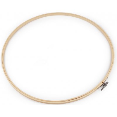 Vyšívací kruh bambusový extra velký Ø33 35,5 40 cm 3 bambus světlý 1 ks 44138 89100 270586 – Zboží Dáma