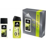Adidas Pure Game Men deodorant sklo 75 ml + sprchový gel 250 ml dárková sada – Sleviste.cz