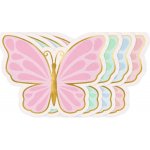 PartyDeco PartyDeco Ubrousky - Motýli 16x12 cm – Zboží Dáma