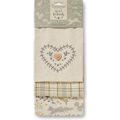 Cooksmart Woodland 45 x 65 cm 3 ks – Zboží Dáma