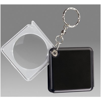 DIOPTRA lupa kapesní 3x s pouzdrem a karabinkou – Zboží Živě