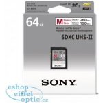 Sony SDXC 64 GB UHS-II U3 SF64M – Hledejceny.cz