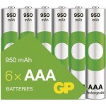 GP ReCyko AAA 950mAh 6 ks B2511V – Zboží Živě