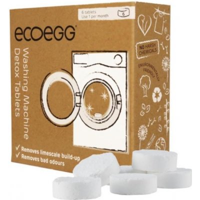 Ecoegg Ecoegg Čistící tablety do pračky 6 ks