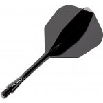 Winmau Fusion Neon Neon černé, No6 letky a krátké násadky – Hledejceny.cz