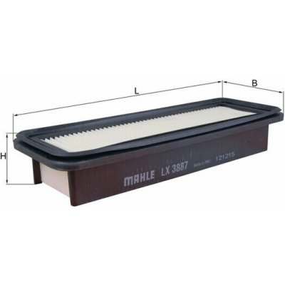 KNECHT Vzduchový filtr LX3887 – Hledejceny.cz
