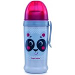 Canpol Babies láhev sportovní s nevylévací slámkou Hello Little béžová 350 ml – Zboží Dáma