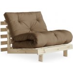 Karup Root raw bezbarvé futon mocca 755 – Zboží Dáma