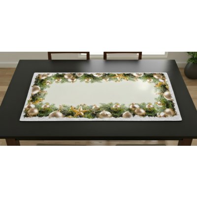 Mybesthome Vánoční ubrus běhoun NATALY I. 50x100 cm – Zboží Dáma