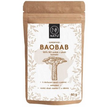 NATU Baobab BIO prášek 80 g