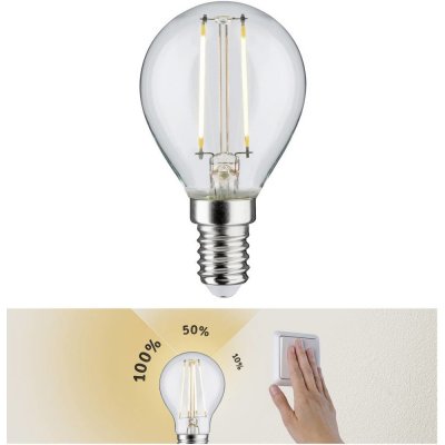 Paulmann 28573 LED A++ A++ E E14 kapkovitý tvar 2.5 W teplá bílá – Hledejceny.cz