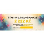 Materialpro3D Elektronický "šťastný" dárkový poukaz Hodnota: 2 222 Kč – Hledejceny.cz