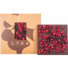 Čokoláda Lyra PREMIUM DARK RYBÍZ BORŮVKA Hořká čokoláda s lyofilizovaným rybízem a borůvkami 80 g
