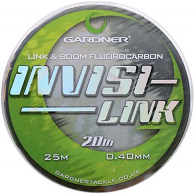 Gardner Fluorocarbon Invisi-Link 25 m 0,4 mm 20 lbs – Zboží Mobilmania