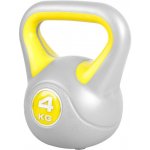 Gorilla Sports Kettlebell vinylová, 4 kg – Zboží Dáma