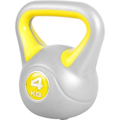 Gorilla Sports Kettlebell vinylová, 4 kg – Zboží Dáma