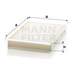 Filtr, vzduch v interiéru MANN-FILTER CU 25 002 – Hledejceny.cz