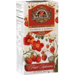 Basilur Fruit Strawberry & Raspberry 25 x 2 g – Zboží Mobilmania