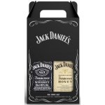 Jack Daniel's Duopack Honey 35% 0,35 l a Black 40% 0,35 l (karton) – Sleviste.cz