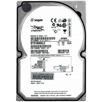 Seagate 18 GB 3,5" SCSI, ST318404LC
