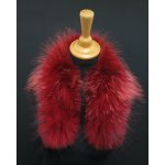 Špongr kožešinový lem na kapuci z finského mývalovce 4089 Red – Hledejceny.cz