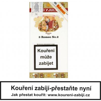 Romeo y Julieta Romeo Doutníky No.2 AT 3 ks – Sleviste.cz