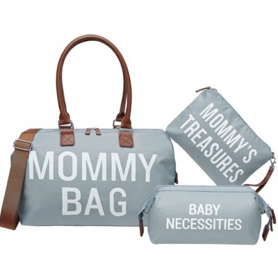 MXM Mommy bag Světle modrá set 3ks – Zboží Dáma