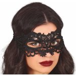Krajková maska černá – Zboží Dáma