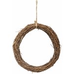 Fééric Lights and Christmas Vánoční věnec, borovice, Ø 26 cm hnědý – Hledejceny.cz