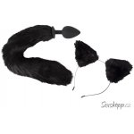 Pet Play Kit anální kolík s ocáskem a čelenka s ušima – Sleviste.cz