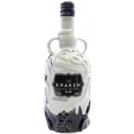 The Kraken Black Spiced Black and White Ceramic LE 40% 0,7 l (holá láhev) – Sleviste.cz