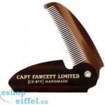 Captain Fawcett skládací hřeben na knír 11,5 cm – Zboží Dáma