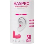Haspro Tube50 špunty do uší, růžové 50 párů – Hledejceny.cz