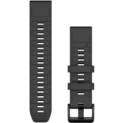 Garmin řemínek QuickFit 22, silikonový, Graphite 010-13392-07 – Zboží Živě