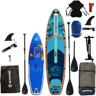 Paddleboard SUN REFLECTIONS L 11'6'' COMBO SUN REFLECTIONS 8'2'' set – Hledejceny.cz