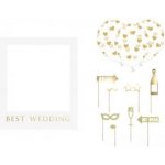 PartyDeco Sada pro fotokoutek - Nejlepší svatba – Hledejceny.cz