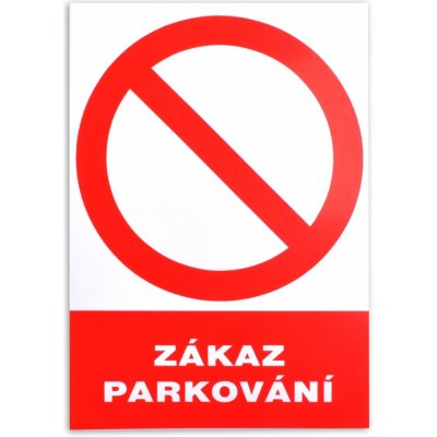 Tabulka Zákaz parkování – HobbyKompas.cz