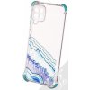 Pouzdro a kryt na mobilní telefon Samsung 1Mcz Trendy Vodomalba Anti-Shock Skinny TPU ochranné Samsung Galaxy A22, Galaxy M22, Galaxy M32 průhledná modré