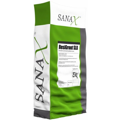 Sanax ResiGrout SLX | Samonivelační polymercementová stěrka | 25 kg – Zbozi.Blesk.cz