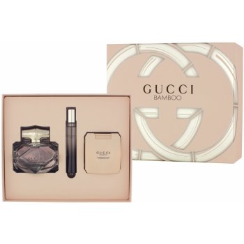 Gucci Bamboo EDP 75 ml + tělové mléko 100 ml + EDP 7,4 ml dárková sada