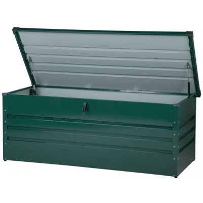 Beliani box tmavě zelená 165 x 70 cm 600L Cebrosa